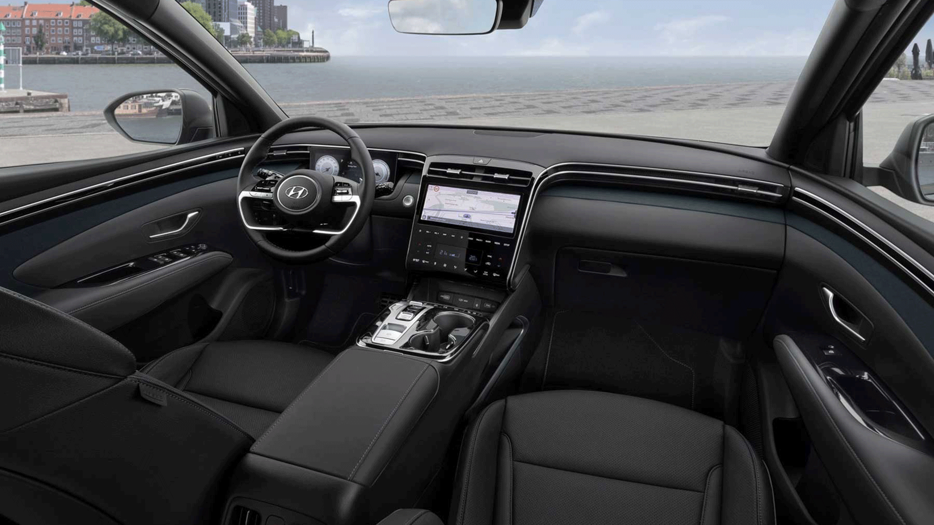 Elegantna unutrašnjost novog Hyundai Tuscon-a